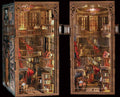 Abbey Library CJ01 – bibliothèque miniature illuminée